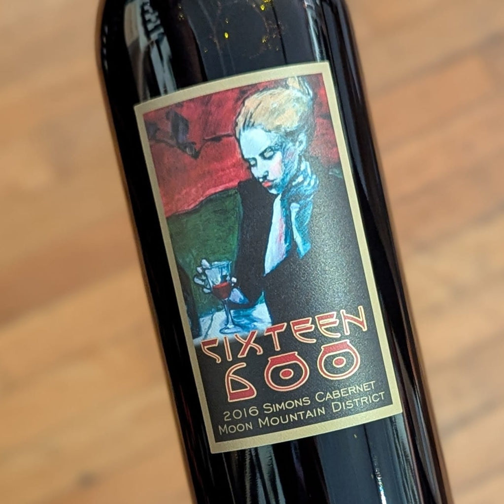 Sixteen 600 Cabernet Sauvignon Simons Moon Mountain 2016 USA-California-Red MCF Rare Wine - MCF Rare Wine