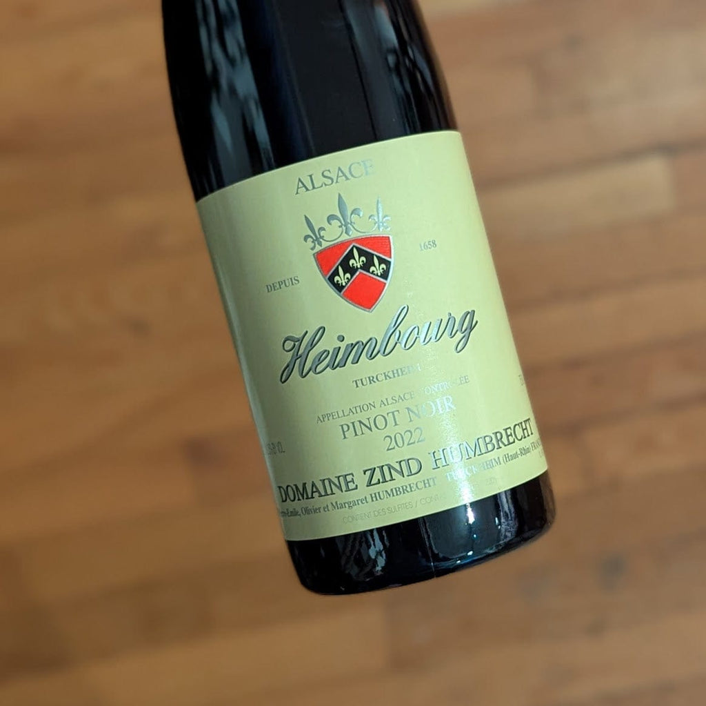 Zind-Humbrecht Pinot Noir Heimbourg 2022 France-Alsace-Red MCF Rare Wine - MCF Rare Wine