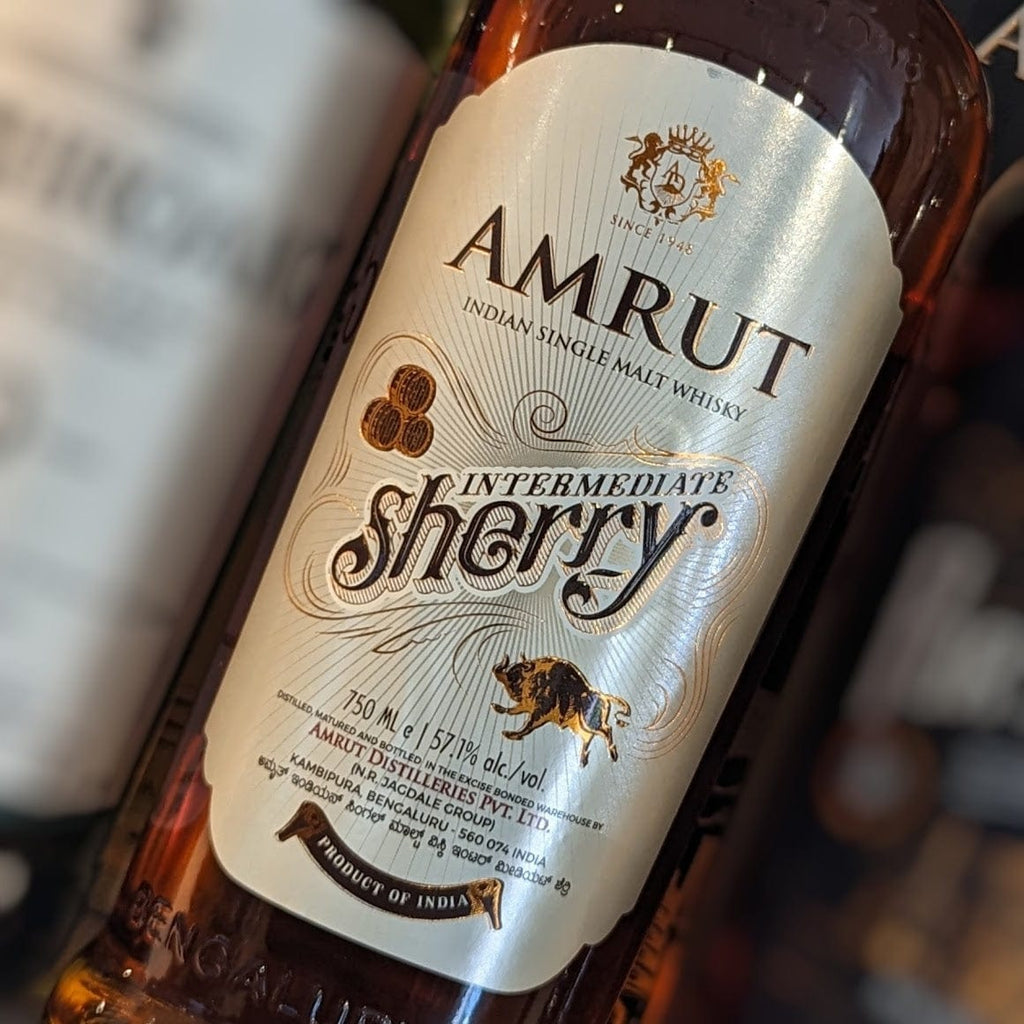 Amrut Intermediate Sherry Indian Single Malt Whisky Whiskey-India MCF Rare Wine - MCF Rare Wine