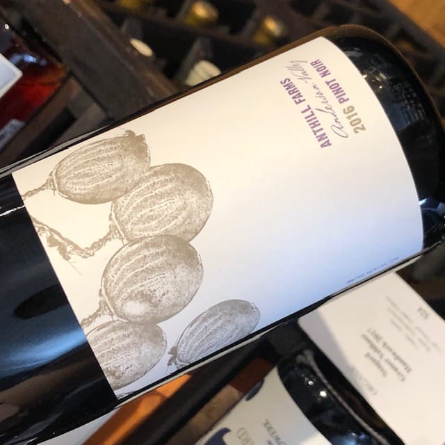 Anthill Farms Pinot Noir Anderson Valley 2016 USA-California-Red MCF Rare Wine - MCF Rare Wine