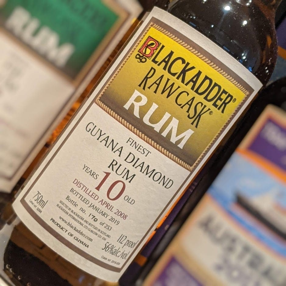 Blackadder Raw Cask Guyana Diamond Rum 2008 10yr Liquor-Rum-Guyana MCF Rare Wine - MCF Rare Wine