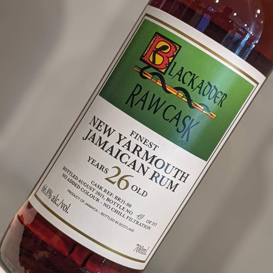 Blackadder Raw Cask New Yarmouth 26yr Jamaican Rum Rum-Jamaica MCF Rare Wine - MCF Rare Wine