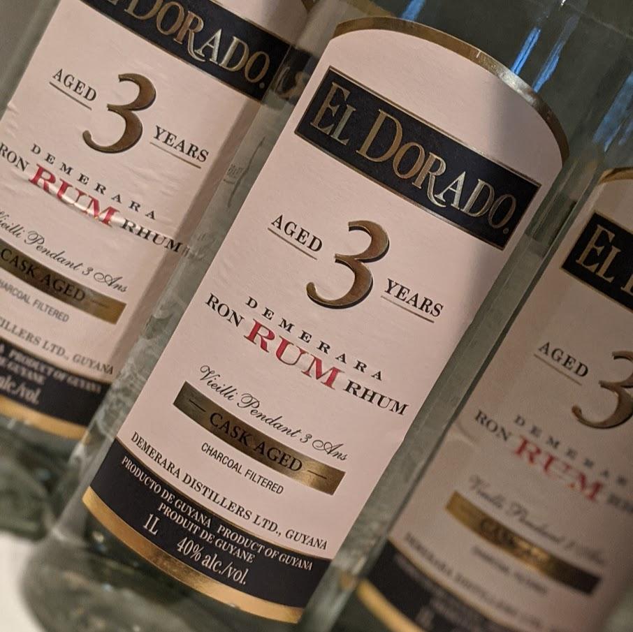 El Dorado 3 Year Cask Aged Demerara White Rum 1.0L Liquor-Rum-Guyana El Dorado - MCF Rare Wine