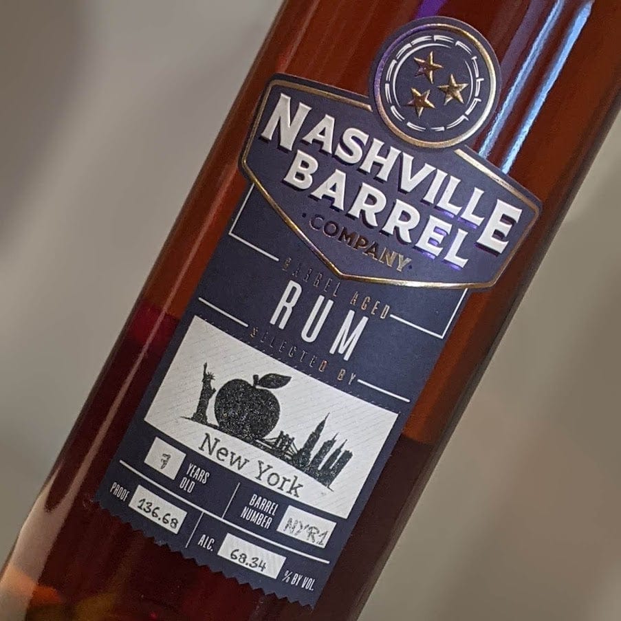 Nashville Barrel Co. Barrel Aged Rum New York Rum-USA MCF Rare Wine - MCF Rare Wine