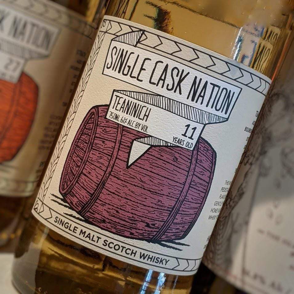 Single Cask Nation Teaninich 11yr Single Malt Liquor-Whiskey-Scotland-Single Malt MCF Rare Wine - MCF Rare Wine
