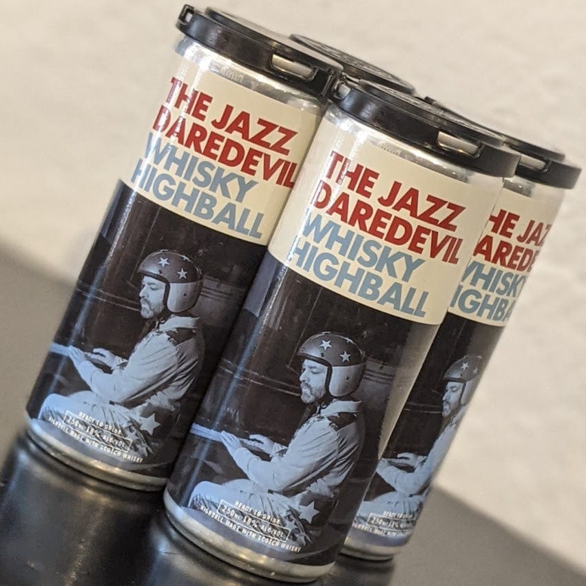 The Jazz Daredevil Whisky Highball 250ml 4pk Cocktail MCF Rare Wine - MCF Rare Wine